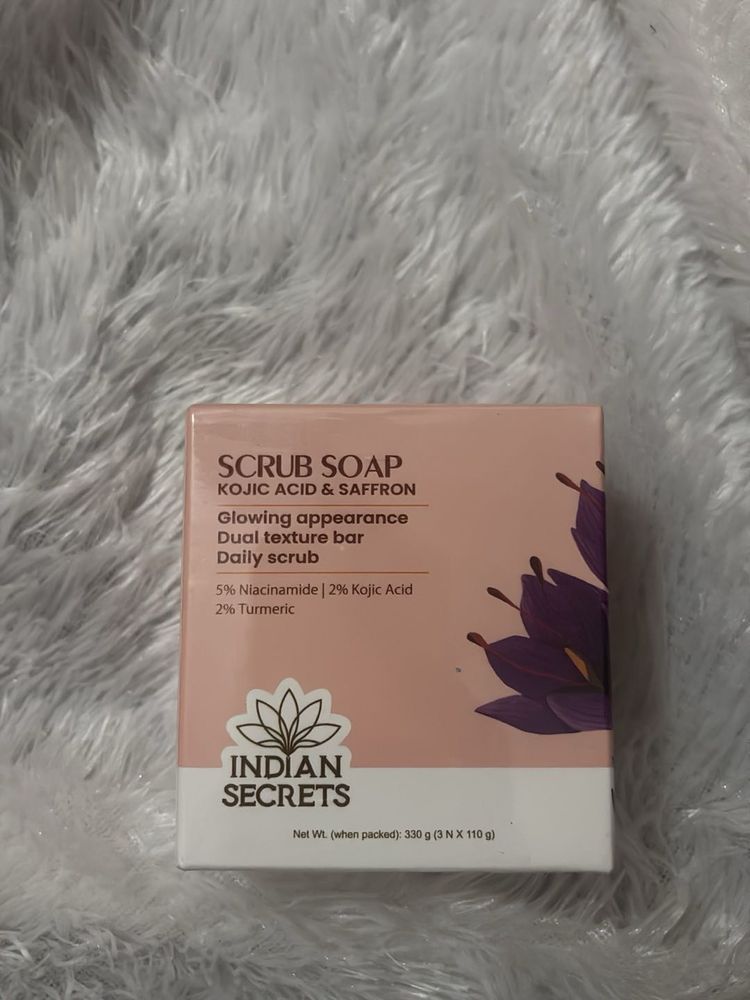Indian Secrets Scrub Soap