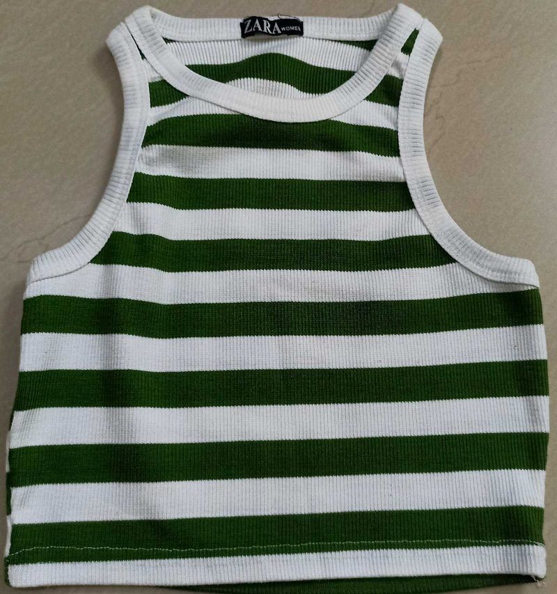Zara Striped Tank Top