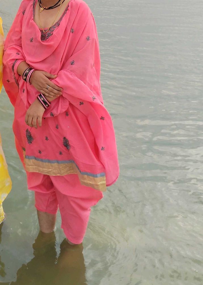 Pink Kurta Set