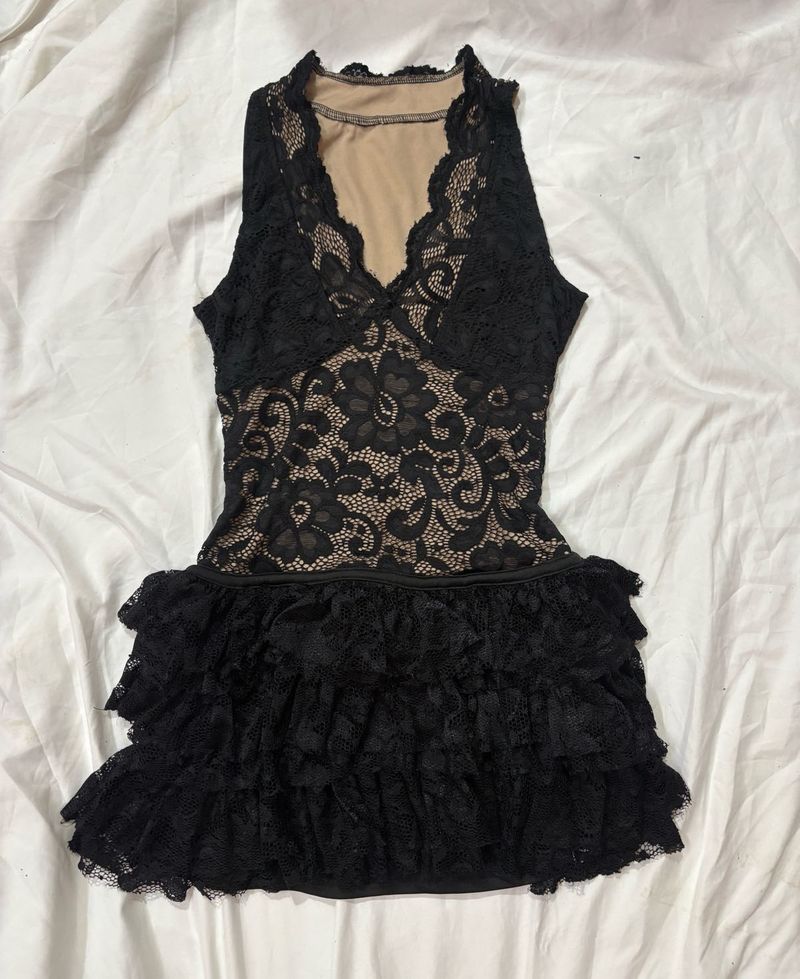 Black Lace Dress