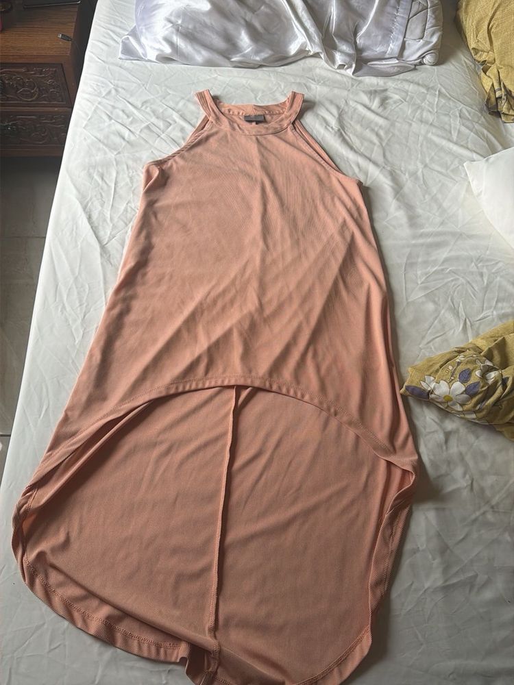 Peachy Pink High Neck top
