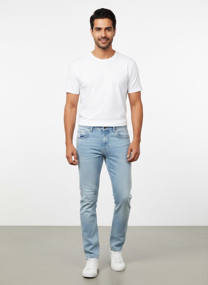 Light Wash Denim Jeans