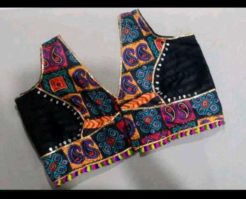 Embroidered Patchwork Blouse
