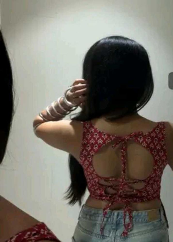 Chatpati backless short kurti