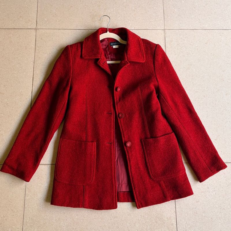 Cherry Red Blazer