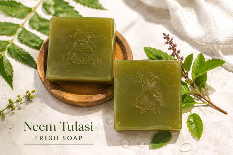 Neem Tulasi Fresh Soap(pack of 1)