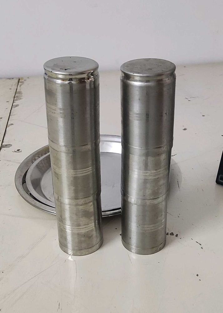 Set of 6 New Stainless Steel Glasses