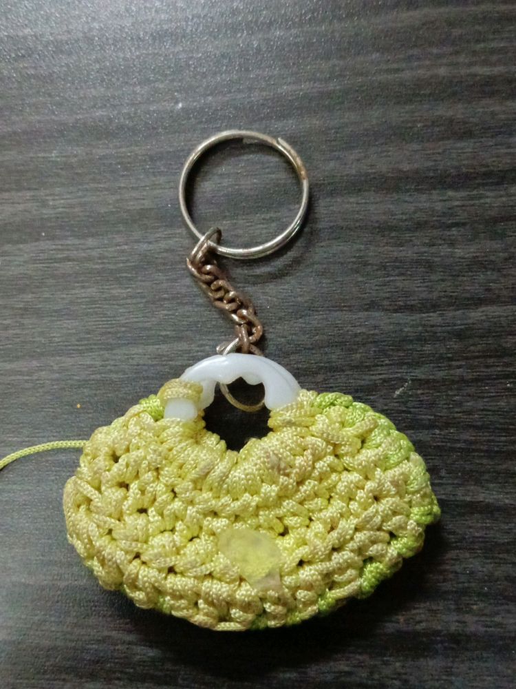 Crochet Cute Mini Purse Keychain