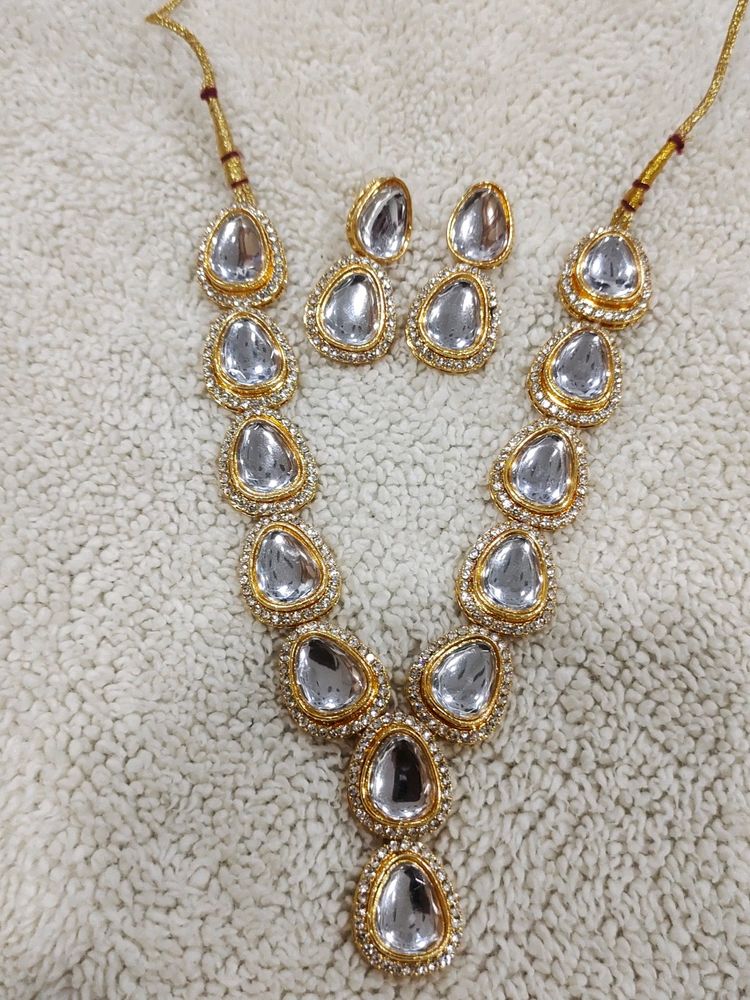 polki kundan set