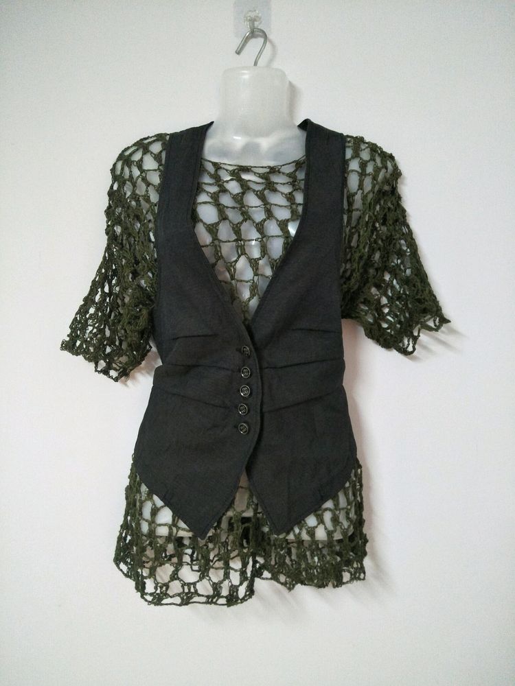 Grey Waist Coat