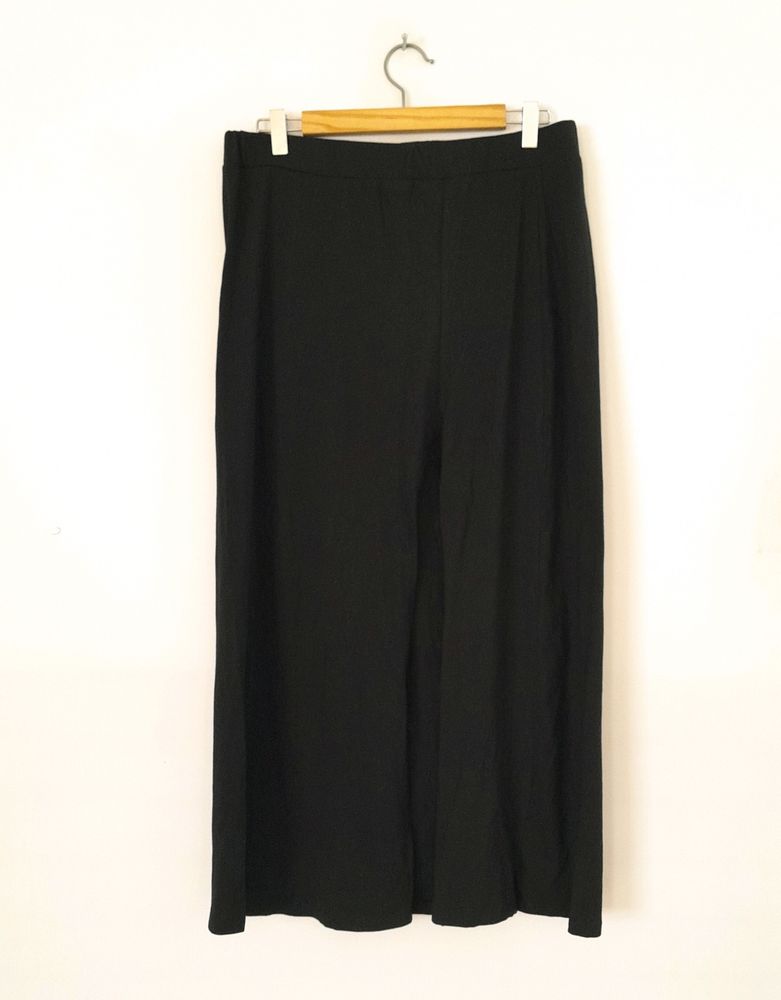 Black Front Open Skirt (Women's)