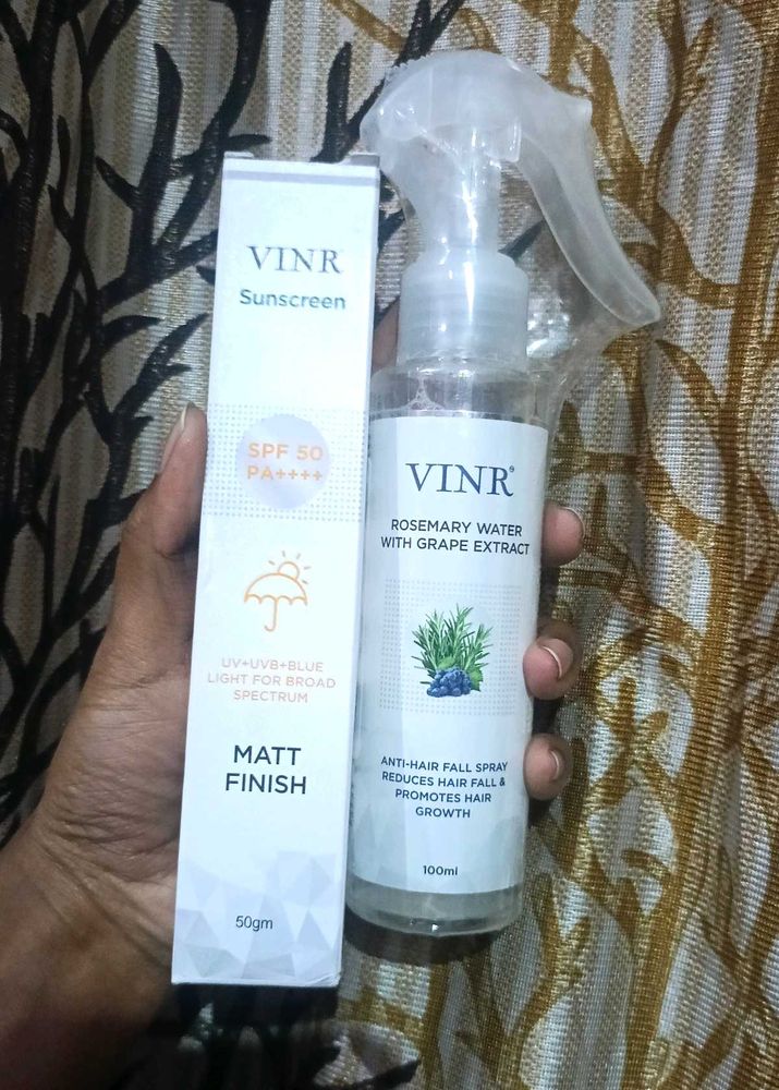 VINR Sunscreen &amp; Rosemary Hair Spray