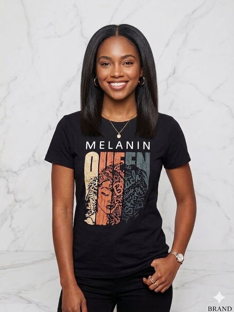 Melanin Queen Graphic T-Shirt