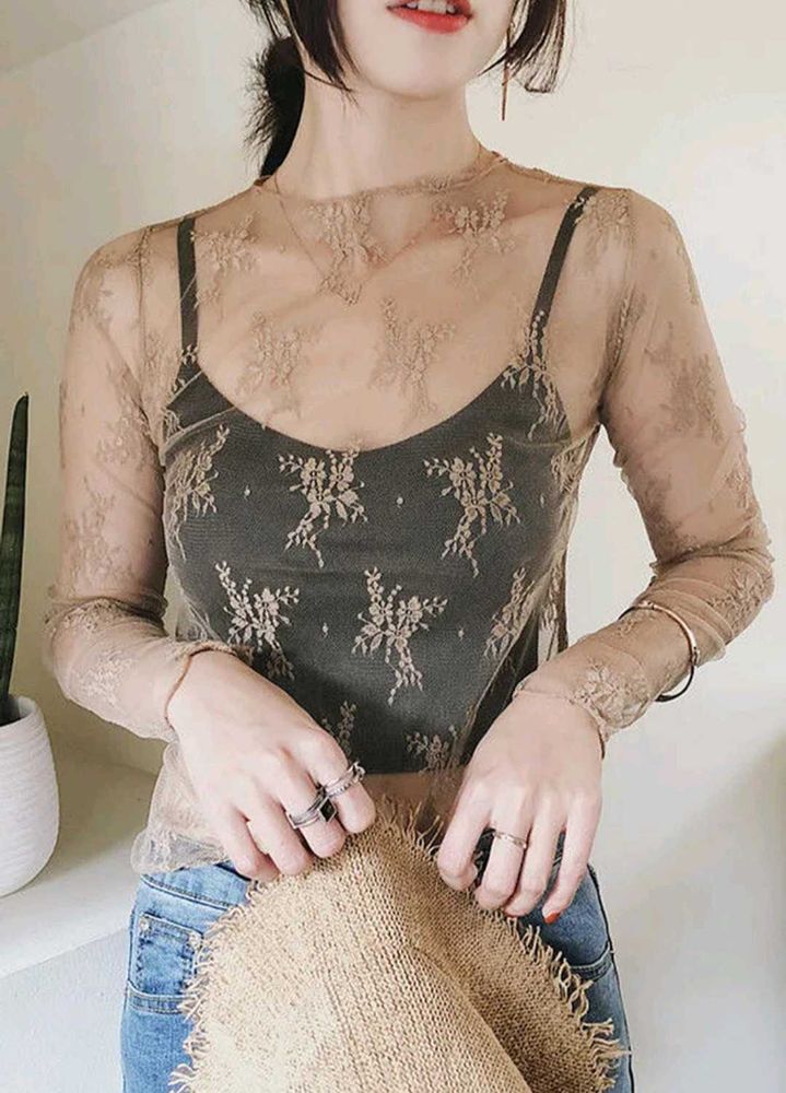 Floral Lace Top