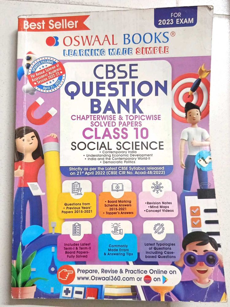 CBSE Question Bank Class 10 Social Sc