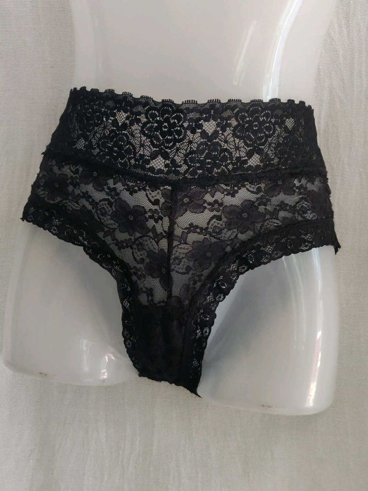 rampage Black Lace Briefs