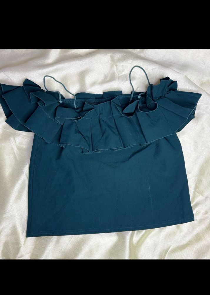 Off-Shoulder Ruffle Top for women