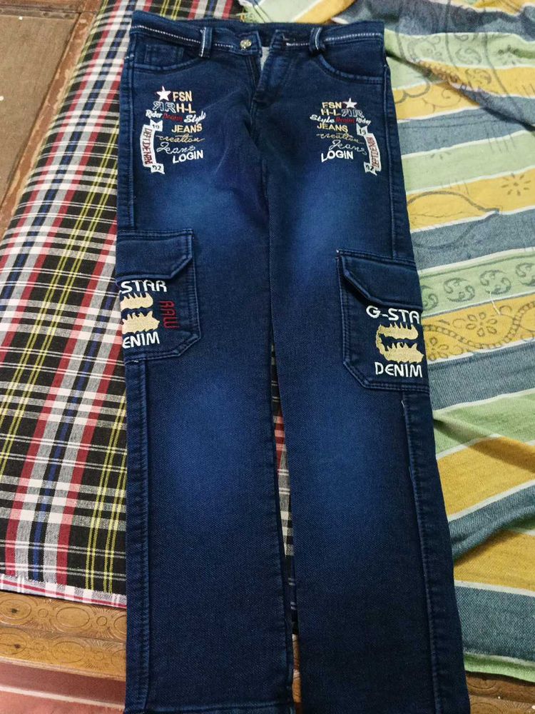 Boy's Blue Denim Jeans