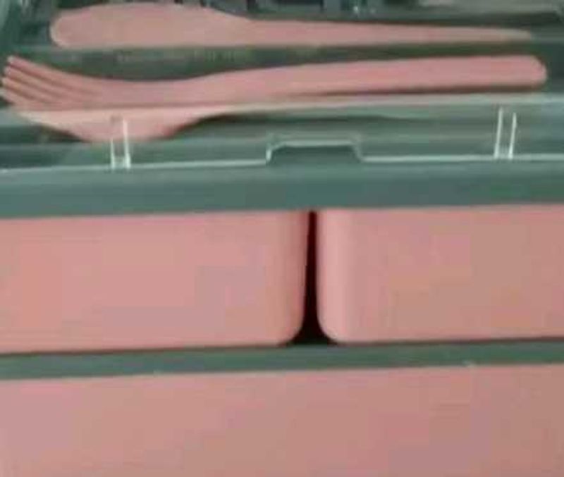 Cute Pink Lunch Box