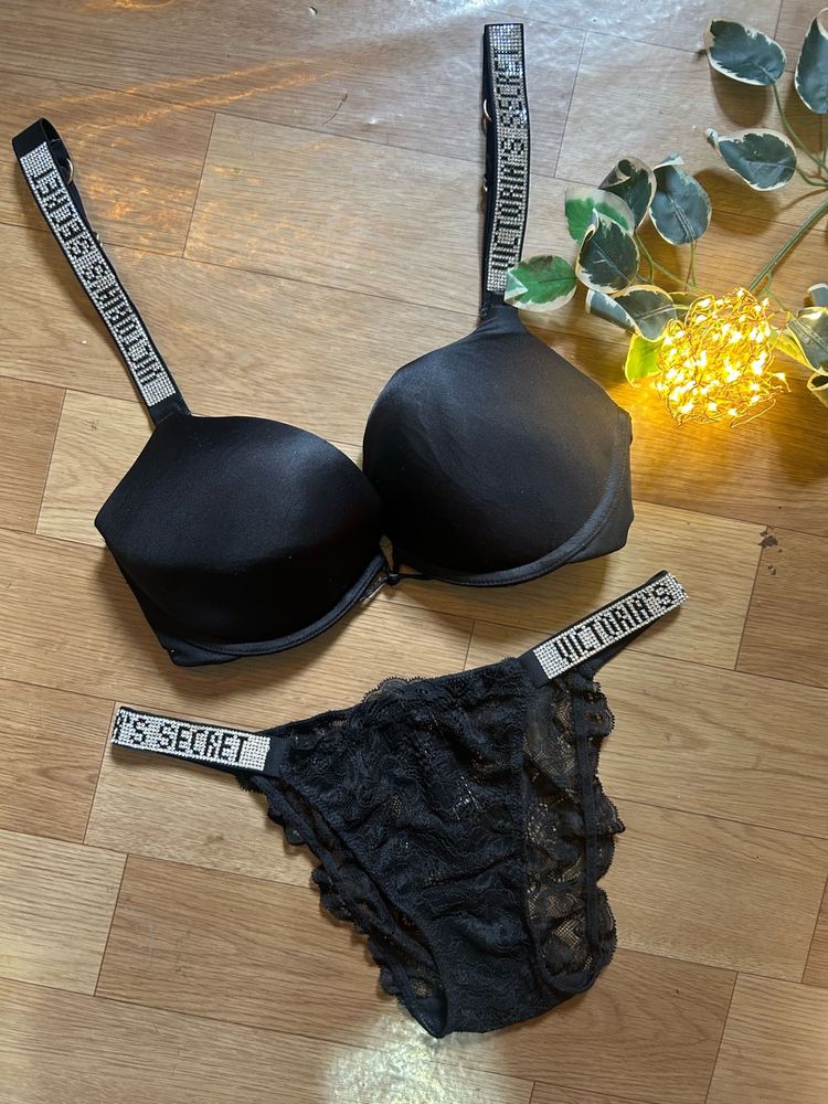 Victoria Secret Rhinestone lingerie set