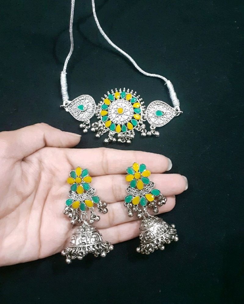 Women  Choker Set