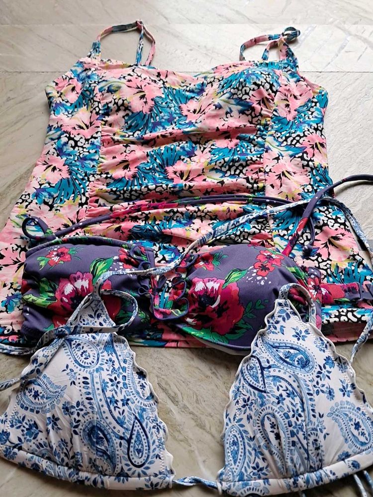combo Of Three Imported  padded  floral  set