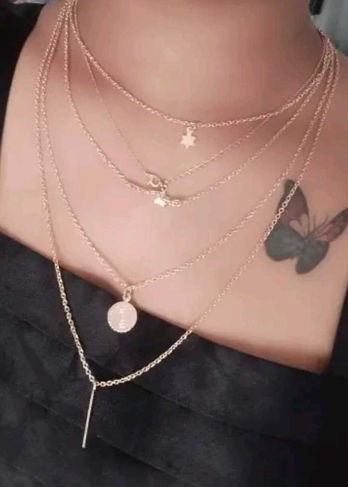 Layered Chain Necklace
