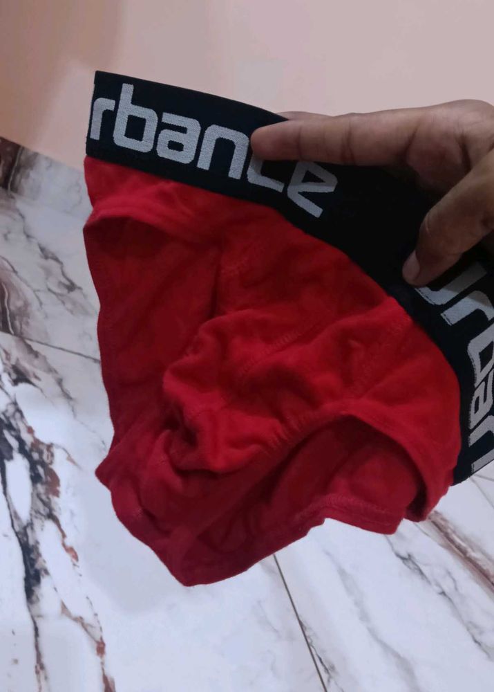 Men's Red Urbanx Briefs