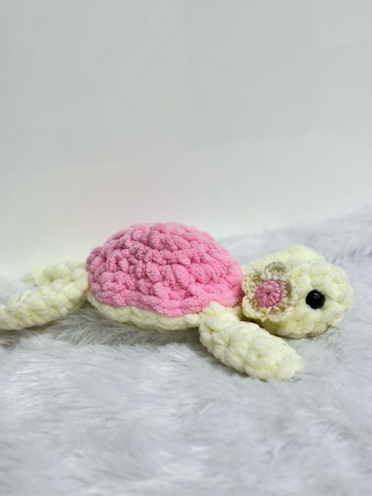 Crochet Turtle Plush