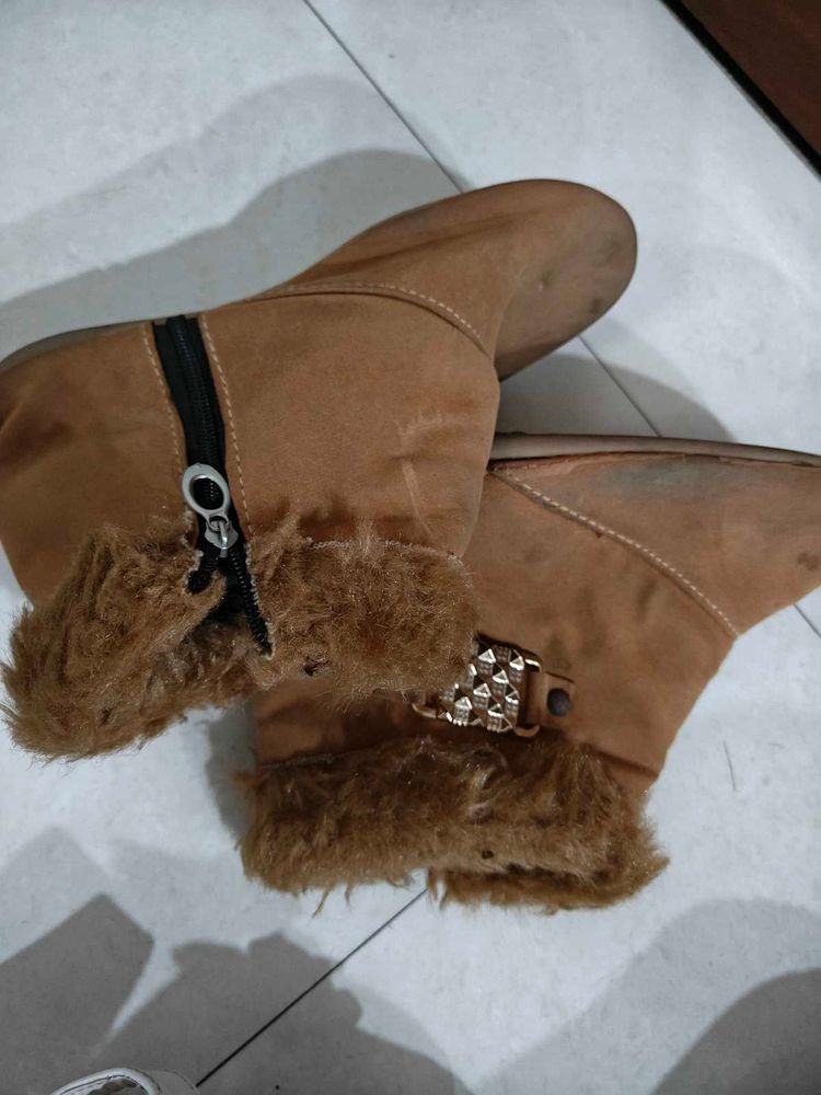 Brown Ankle Boots