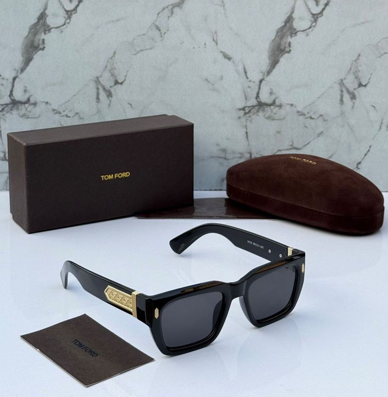 Tom Ford Black Square Sunglasses