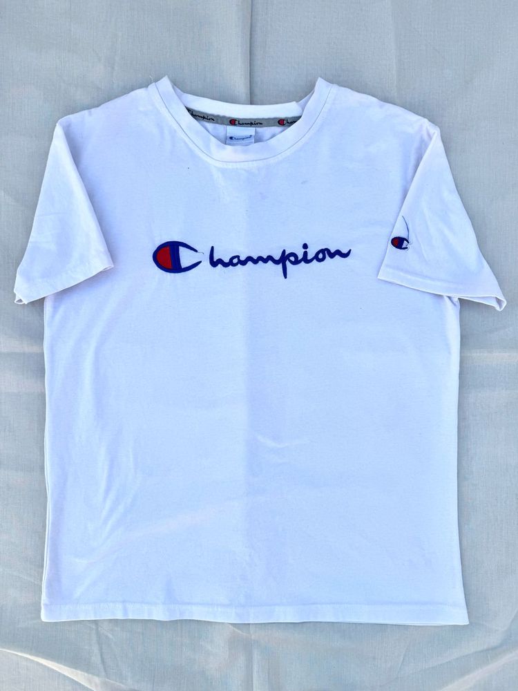 Champion White T-Shirt