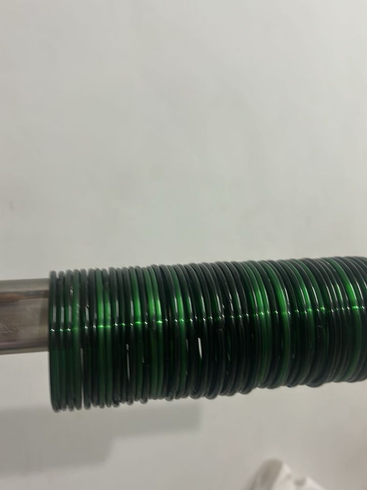 Stackable Emerald Green Glass Bangles