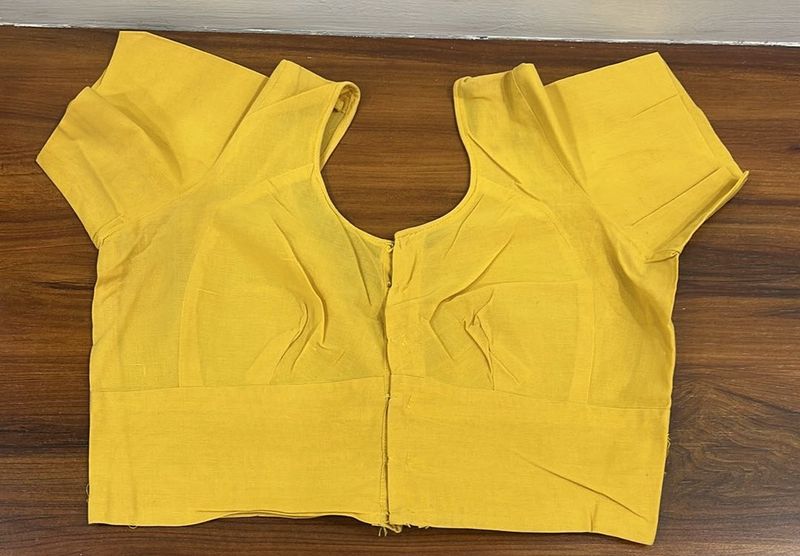 Yellow Cotton Blouse