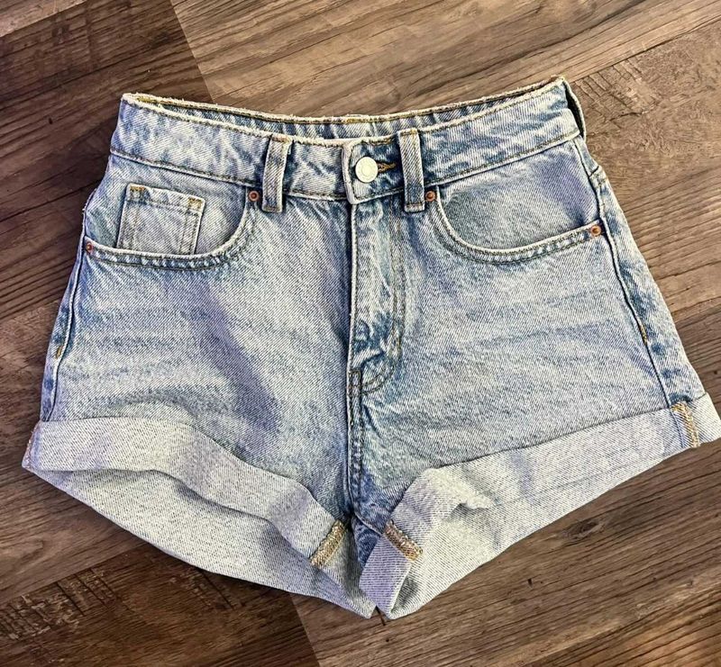 Branded High Waisted Shorts