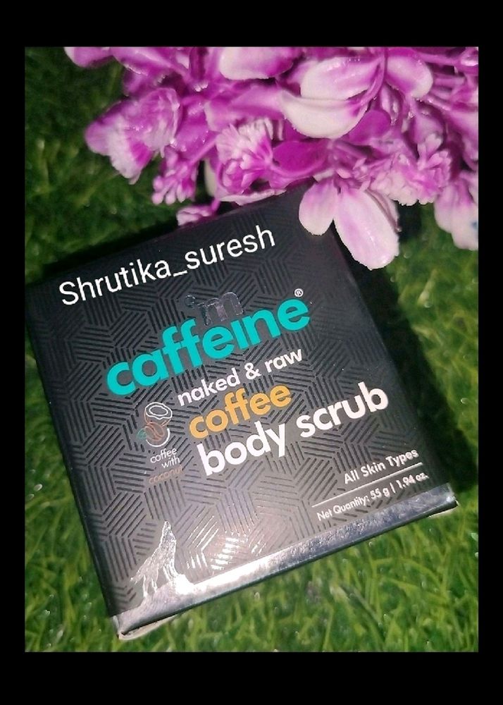 (Sealed) M Caffeine Naked &amp; Raw Body Scrub