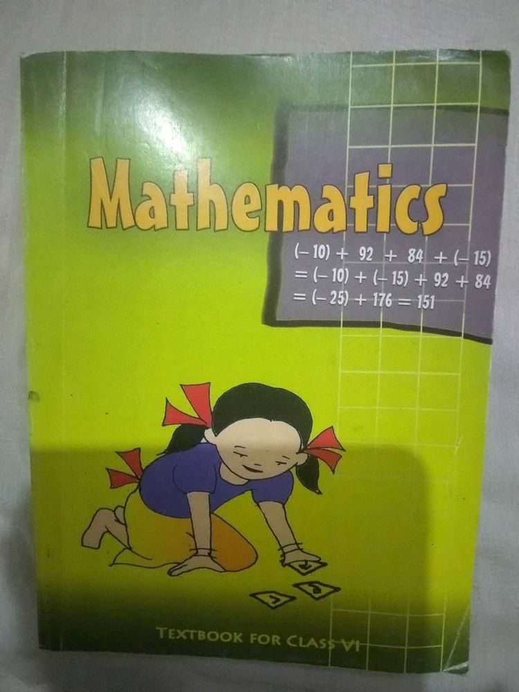 Mathematics Textbook Class VI📗📗