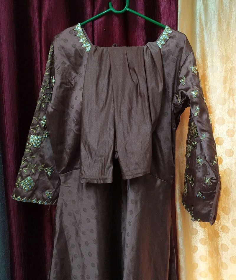 Ethnic Gown With Pant