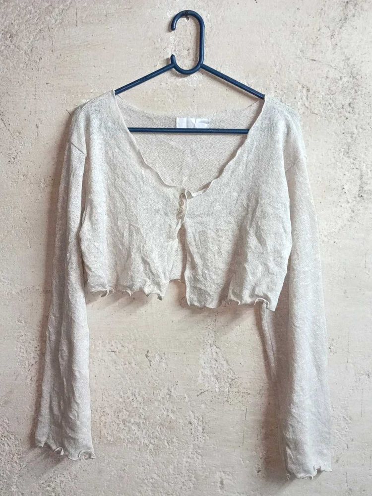 Trendy Cropped Shrug Cape