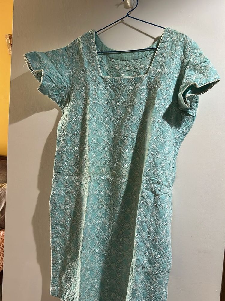 Kurta set chikankari