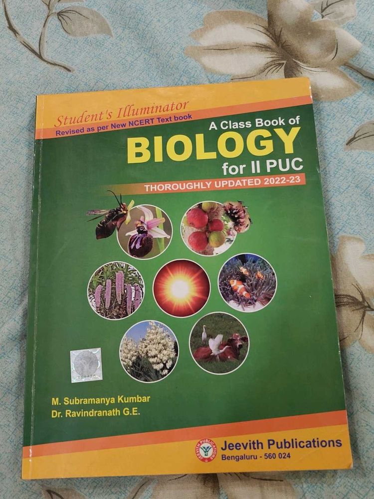 Biology for II PUC Textbook