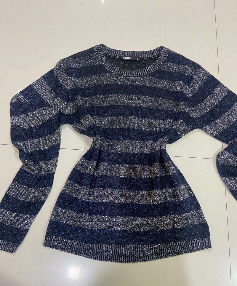 Sparkly Striped Top