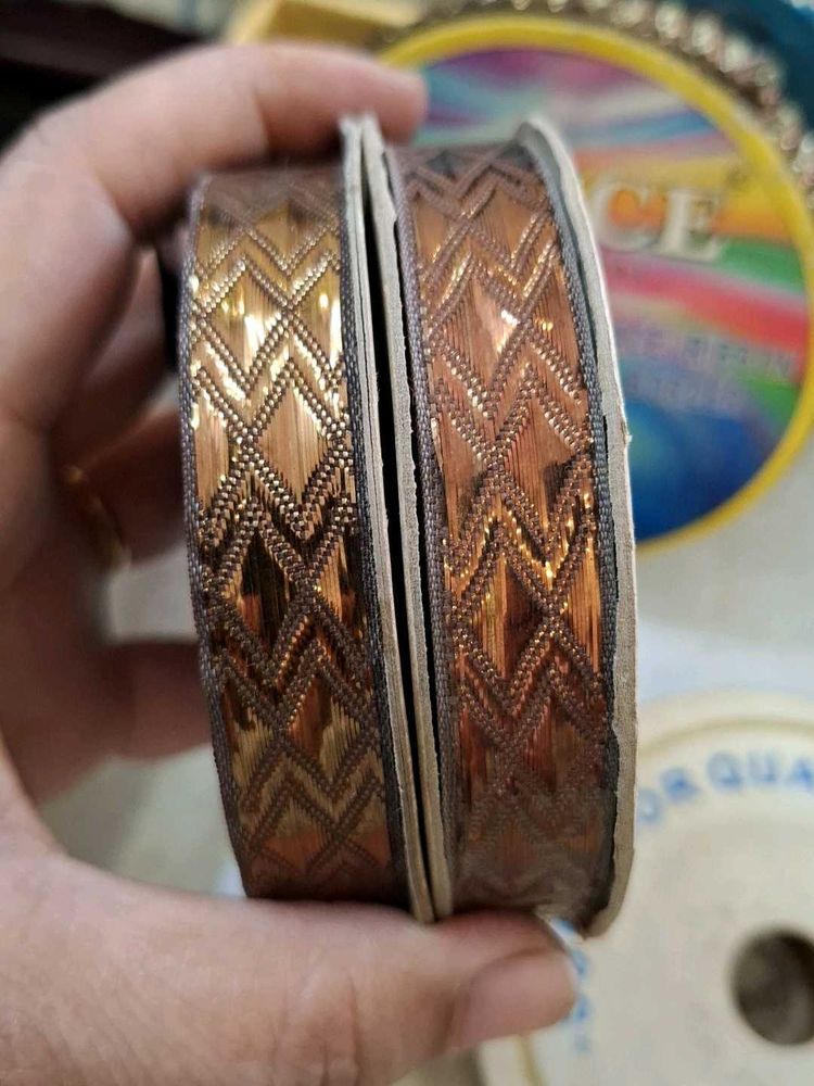 combo of two beautiful copper lace
