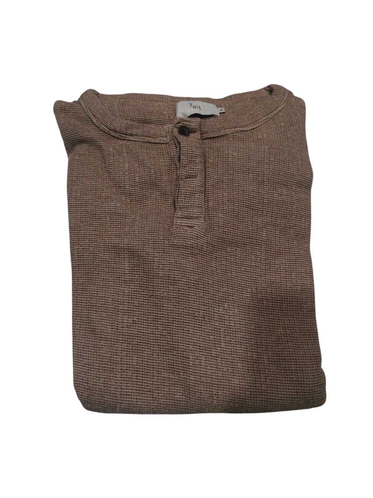 Men's Casual Henley T-Shirt