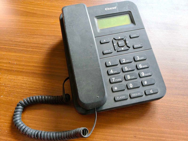 not working Clixxo Corded Landline Telephone