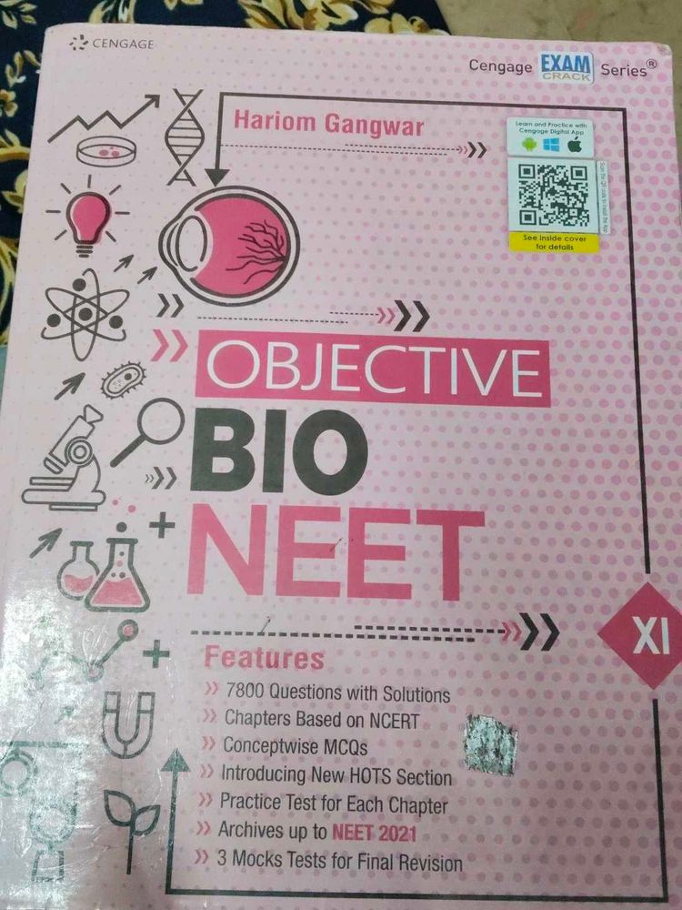 Cengage Objective Bio Neet By Hariom Gangwar