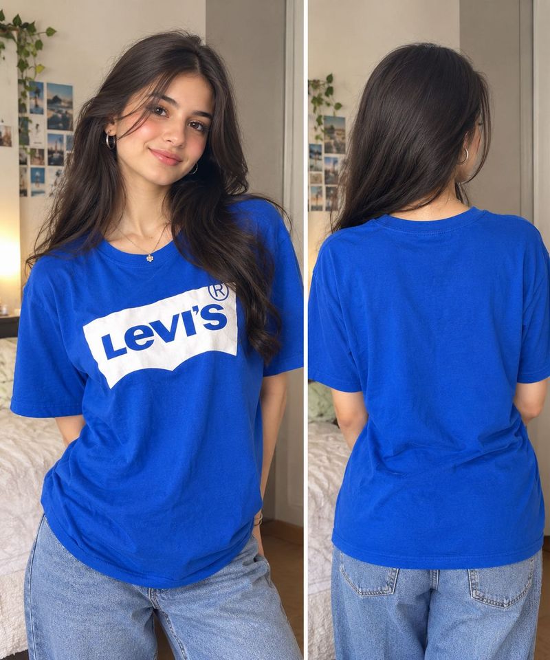 Levi's Blue Graphic T-Shirt