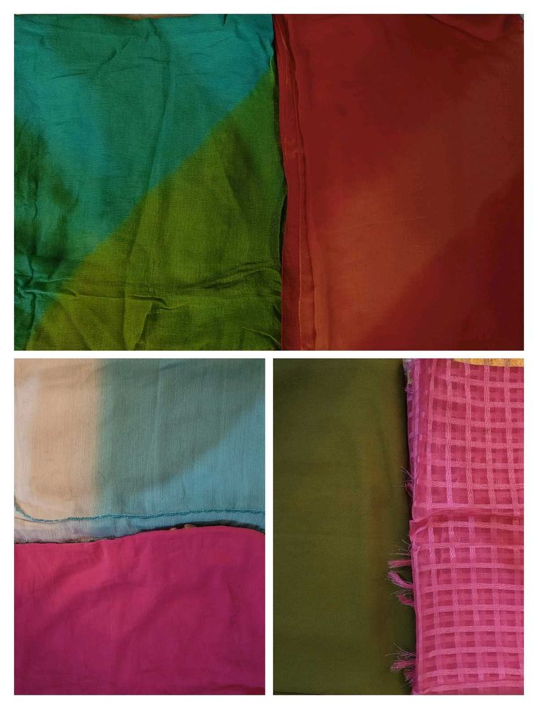 COMBO OF 6 DIFFERENT COLOUR DUPATTAS