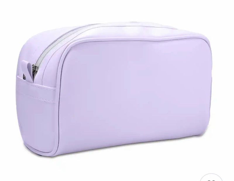 Pastel Lavender Cosmetic Bag