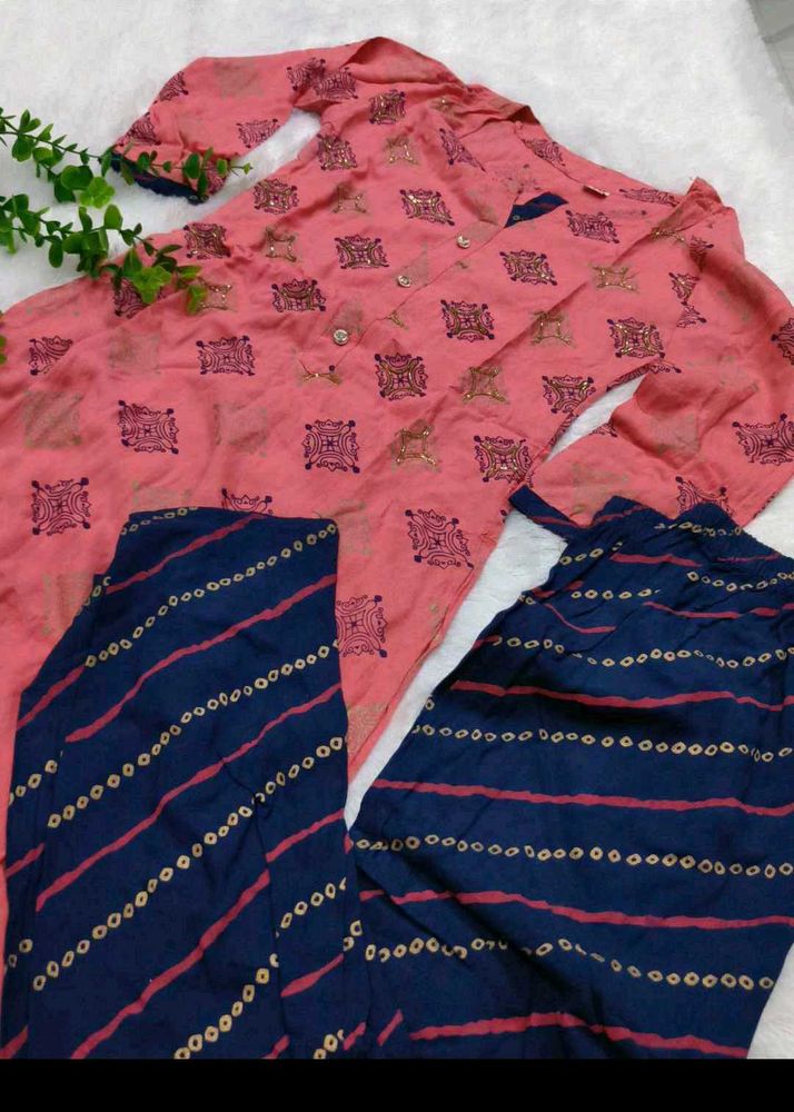 Stylish Kurta Set with Palazzo